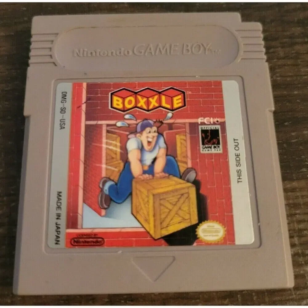 Boxxle Old Battery, Works (Nintendo Game Boy)